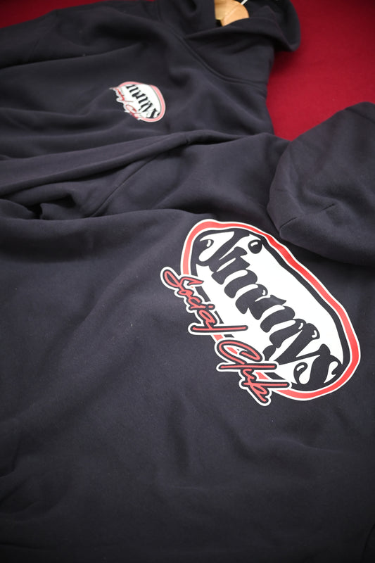 (PRE ORDER) Jimmys Social Club Hood Navy/Red
