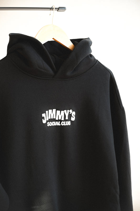 (PRE ORDER) Jimmys Social Club Hood Black/Grey